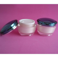 Crème de nuit PMMA Jars pour soins de la peau